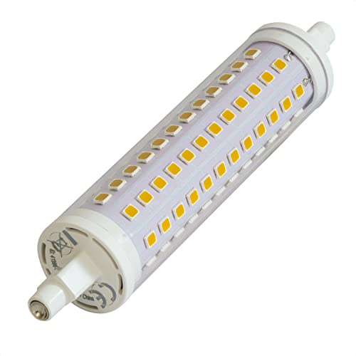 INNOVATE R7S LED 118mm Dimmbar | 10W Halogen Ersatz | 230V Leuchtmittel für Deckenfluter und Stehlampe | SMD Halogenstab CRI80 4000K Neutralweiß