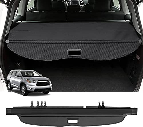SPAART Einziehbarer Auto Laderaumabdeckung Rollo für KI-A Sportage 2005-2010, Gepäck Sicherheitsabdeckung Schatten Abschirmung Organizer