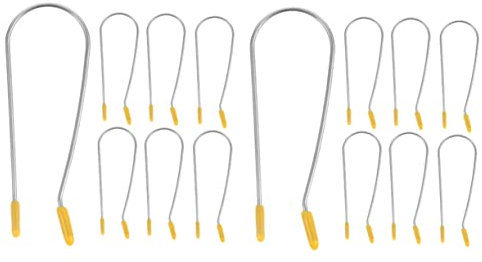 FOMIYES 2 Sätze Heißwickler Lockenwickler Ersatzclips Für Dauerwellenstangen-klemmhalter Home Barber Styling-tools 20 Stück * 2