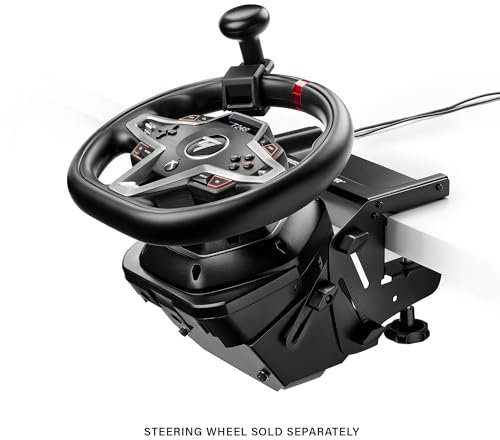 Thrustmaster SimTask Steering Kit, Adjustable Clamp and Spinner Knob, for Truck and Farm Simulation Gaming (PS, XBOX, PC)