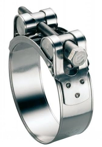 ACTON Collier de serrage à tourillons - Pour tuyau épais et armé - Acier Inoxydable A4 64-67 - Boîte de 5 - Supportage des réseaux