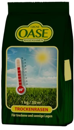 Green Oasis Graines de gazon sec 1 kg de graines d'herbe Freudenberger