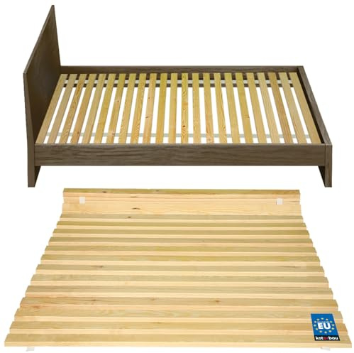 KOTARBAU® Lattenrost 140 x 200 cm - Holzlatten für Bett – Stabiler Rahmen - Optimale Luftzirkulation - Robuste Konstruktion - Ideal für Matratze