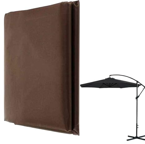 Fundas Impermeables Para Sombrillas Exterior | Cubierta Impermeable para Sombrilla en Tela Oxford 210D | Protección UV para Exteriores Terraza Playa Jardín Piscina