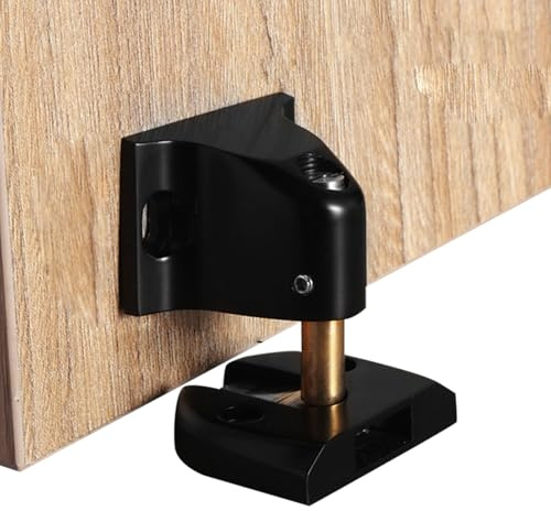 Bodentürstopper | Mechanischer Bodenfang, leiser Türhalter aus Zinklegierung | für Zuhause, Küche, Bad, Garage, Wohnung