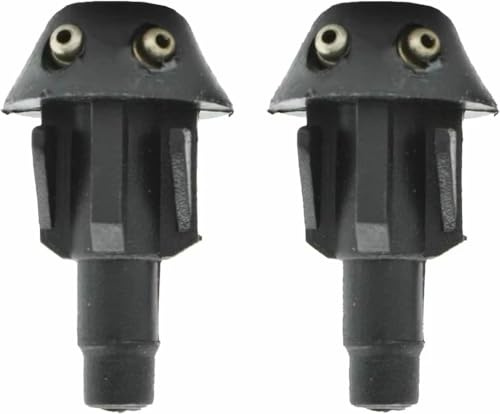 2 Stück Scheibenwaschdüsen für Peugeot 106, 205, 206, 306, 506 (Ersatzteil für Scheibenwaschanlage)