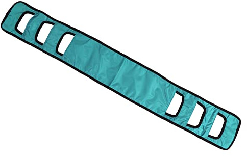 Qudinip Seniorer Sängöverföring Sling Arbetsbesparande Bekvämt Vadderat Handtag för Patientvård i Rullstol och Säng Nylon 1 Enhet (Grön)
