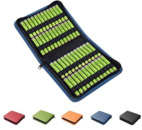 Homöopathische Taschenapotheke, Globuli-Tasche zum Buch MaxiQuickfinder Homöopathie (GU) von Dr. Markus Wiesenauer, gefüllt mit 48 Globuli-Röhrchen (Glas), aus echtem Leder (atlantik-blau)