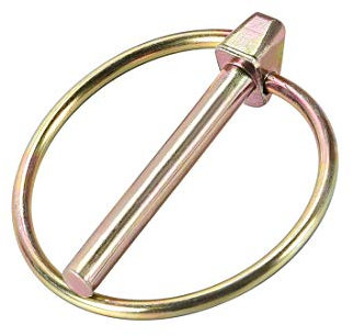sourcing map Linch Pin with Ring - 4.5mm x 36mm Trailer Pins Assortment Kit for Boat Kayak Canoe Trailer Tractor Trolley Horsebox