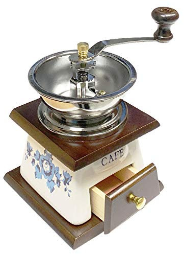 Moulin à café en céramique et bois ref 6409433