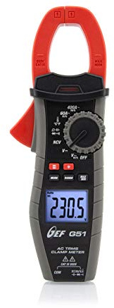 HT-Instruments Pince ampèremétrique G51 TRMS CAT III 600 V et 400 A AC