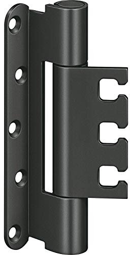 Simonswerk Objektband Türband VX7729 für Objekt- und Feuerschutzttüren 120mm, Stahl beschichtet schwarz