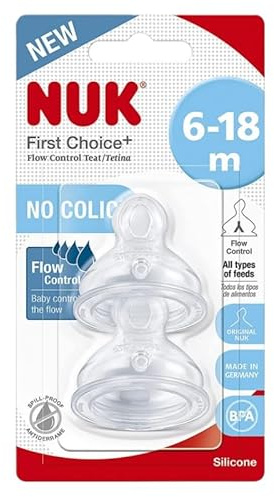 Hero Baby Nuk Silikon Sauger First Choice 6-18m 2 Stück