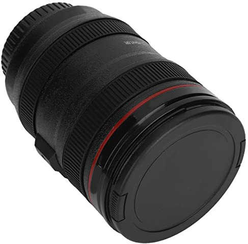 TOPINCN Lens Cup Mug Gift New Unique Water Cup Creative Cup Camera Lens Abs for Black Coffee Cups Mugs