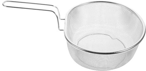 KICHOUSE 1pieza Colador Inoxidable Para Pasta y Fideos Cesta Filtrante Para Cocina Para Hot Pot y Escurrir Alimentos