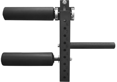 LwiftGal Beinverlängerungs- und Beincurl-Maschine, Verstellbare Beinverlängerungs- und Curl-Maschine Squat Rack Attachment - Max Load 300kg (16mm/18mm/26mm Löcher),26mm
