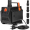 SWAWIS Pompe Aquarium 30W 2000L/H Pompe Bassin Exterieur Amphibie Débit Réglable avec Filtre et 4 Buses pour Aquarium, Bassin, Fontaine
