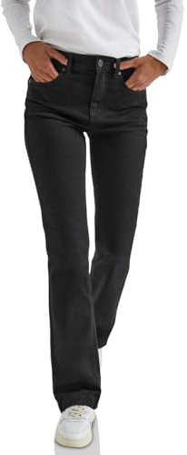 Street One Bootcut jeans svart clean tvättad 31