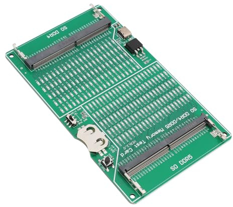 SENECESLI Memory Slot Tester, DDR4 DDR5 Memory Tester High Stability PCB LED Indicator for Laptop