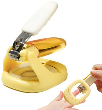 Tagliaunghie Per Bambini Illuminato - Strumenti Per Lo Styling Delle Unghie, Tagliauńghie Tascabile Da Viaggio, Fôrbici Da Viaggio Portatili, Tagliaunghie In Acciaio Inossidabile | Strumento Di Toelet