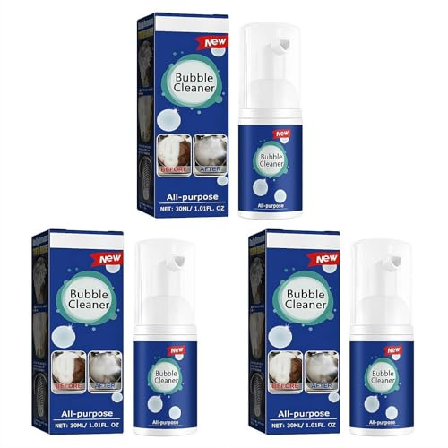 Foaming Heavy Oil Stain Remover and Kitchen Grease Cleaner, Multi Surface All Purpose Degreaser Spray for Stovetops Oven Range Hoods and Sinks, Dense Bubble Cleaning Solution for Home Deep Cleaning