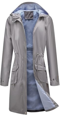 Veste De Pluie Homme Impermeable Femme Veste Pluie Homme Imperméable Léger Coupe Vent Confortable Cape De Vêtements Imperméables Poncho Étanche
