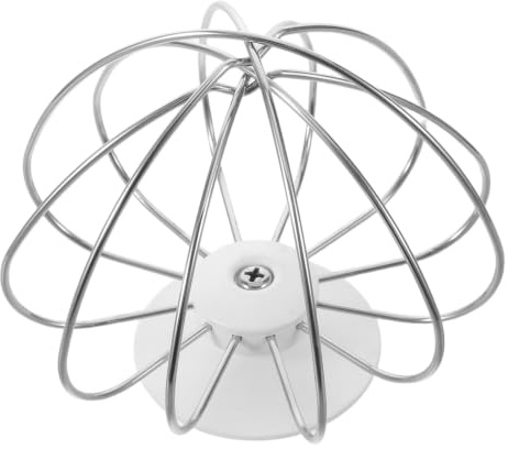 ibasenice Fouet pour Robot Pâtissier - Accessoire pour Robot de Cuisine - Fouet Métallique pour Pétrir Rapidement Le Pain, Les Pâtes, Les Biscuits Et Les Pizzas - 3 L / 0,79 Gallon