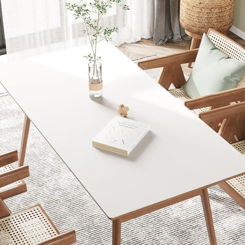 Wasserdichte Schreibtischunterlage aus PU-Leder, rutschfest, für Büro, Zuhause, Schule, große Laptop-Matte, erweitertes Mauspad, Tastaturunterlage (015,90 x 150 cm)