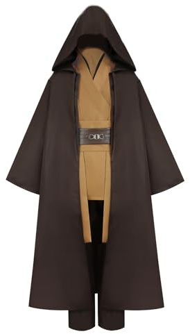 Gothden Costume à capuche – Costume de chevalier – Costume complet pour Halloween, cosplay, bal masqué
