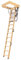 4iQ Group Bodentreppe Gedämmt 90 x 55 cm - Dachbodentreppe U-Wert 1,2 - Dachbodenluke Raumspartreppe Innen - Bodenluke mit Treppe bis zu 150 kg Traglast