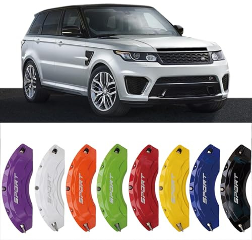 4pc Brake Caliper Covers Compatible Front Rear for LAND ROVER SPORT Accessories (Green)