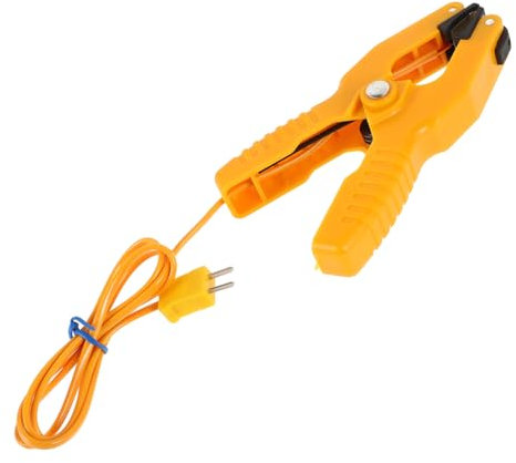 BUGUUYO Temperature Clamp K-type Thermocouple Adapter Hvac Tool 40℃-400℃ Precision Temperature Clamp