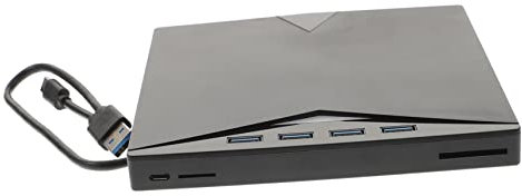 jojofuny Usb Type-c 3.0 External Dvd Drive Cd Rom Burner Multi-function Disc Writer Compatible Laptop Desktop Portable External Dvd/cd Player