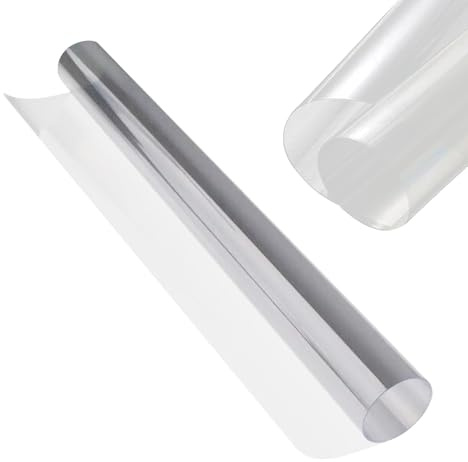 Pellicola di – strato adesivo trasparente protettivo | Pellicola di sicurezza infrangibile temperata adesiva per porte scorrevoli, vetri, pannelli di sicurezza per finestre, foglio di protezione