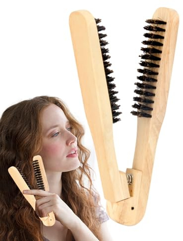 Spazzola Per Lisciare I Capelli, Spazzola Pesr Pinza Pear Lisciare I | Capaelli Antistatica, Pettine Pear Capellai, Pettine Pser Pinza Per Capelli In Legno, Strumento Districante Psear Setole Di