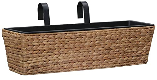 Solivagant Fioriere 2 pz in Giacinto Intrecciato,Marrone,4.3kg