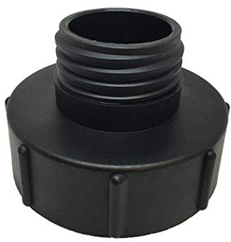 Vogueing Tool IBC - Adattatore per valvola da 100 mm da 2, connettore adattatore per serbatoio, tubo da giardino, adattatore da S100 x 8 a 5 cm