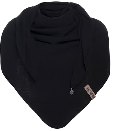 KNIT FACTORY - Liv Dreieckstuch - Tuch Schal für Damen - Weiches Musselintuch - Für Frühling und Sommer - 100% Bio-Baumwolle