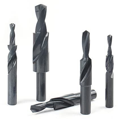 1pc HSS 6542 M3-M12 90/180 gradi Punta da trapano a due fasi Twist Step Smusso Punta svasata Sega a tazza per ferro Rame alluminio,1 pz M6-90 Gradi