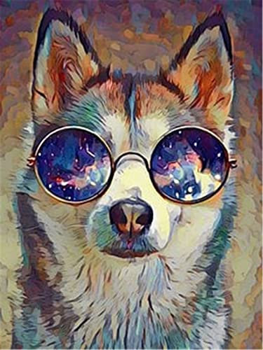 YINGXIN88 2000 Teile Puzzles für Erwachsene Puzzles 2000 Teile bunter Hund Lernspiele Heimdekoration Puzzle Geschenke-70x100cm