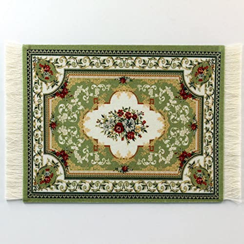 Generic 18 * 23 cm Perser Mousepad orientalischer Teppich als Mousepad Büro Zubehör Mousepad Mini Teppich Mauspad mit Quaste Klein Maus Für Desktop Pc Laptop Computer