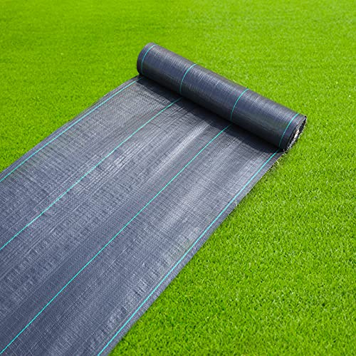 GDNaid Tela de barrera de malezas de 1.2 x 54.9 m, resistente, tela de barrera de malezas, tela de barrera de malezas, tela de malezas, tela de jardinería