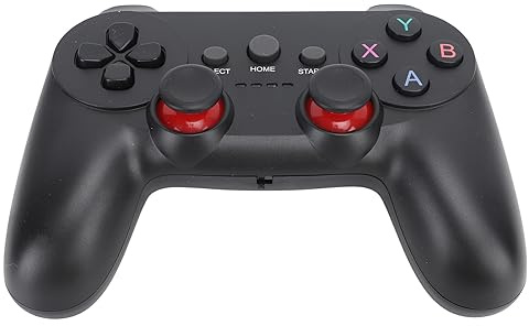 Controller Wireless Coinvolgente 2.4G Maniglia di Gioco Nera Che Migliora il Gameplay Gamepad Standard Superiori