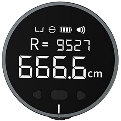 Weytoll 8 in 1 Digital Ruler with LCD Display Range Finder 99m, High Accuracy Handheld Length Measuring Tool, Long Standby Rechargeable