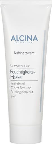 ALCINA Fuktmask – 1 x 250 ml – torr hud – fräschar upp och balanserar fett- och fuktbalansen – mot torrhetsrelaterad klåda
