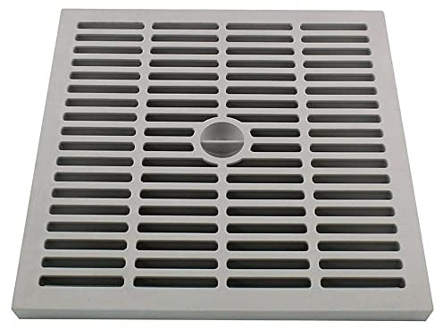 Zeker Grille pour Regard, pour collecteur des eaux - Grille de Regard renforcé (30 x 30 cm)