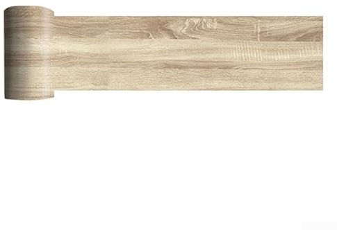 Besttoolifes Adesivo per pavimenti in PVC con venature del legno, autoadesivo, impermeabile, rotolo di decorazione per la casa, 20 x 300 cm, superfici lisce compatibili, facili da applicare, in vinile