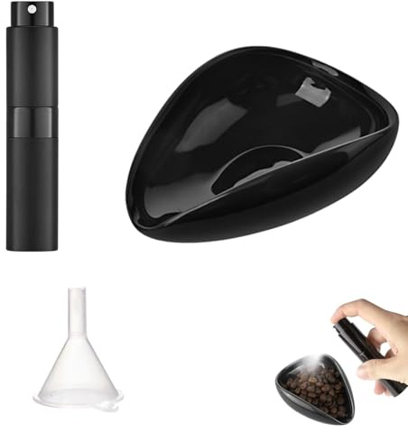 Kaffeebohnen Dosierbecher und Sprühflasche Set – Keramik Dosierbecher & RDT Sprühflasche – Perfekte Wahl für Kaffeeliebhaber, Barista Zubehör, Ideal für Kaffee, Tee und Zubereitung – 1 Set
