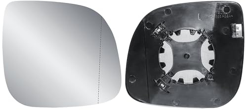Ersatz Rechts Beifahrerseite Außenspiegel Glas Beheizt mit Rückplatte Spiegelglas für VW Transporter T5 T6 2010-2024 Multivan 2010-2019