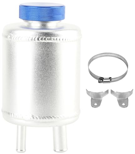 Serbatoio fluido servido serbatoio in alluminio altamente efficace Pumpa di servosterzo Possono il colore dell'argento